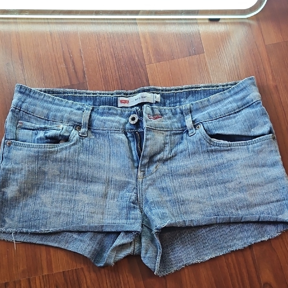 Levi's Denim Blue Jean Shorts
